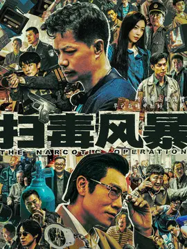 扫毒风暴电视剧海报